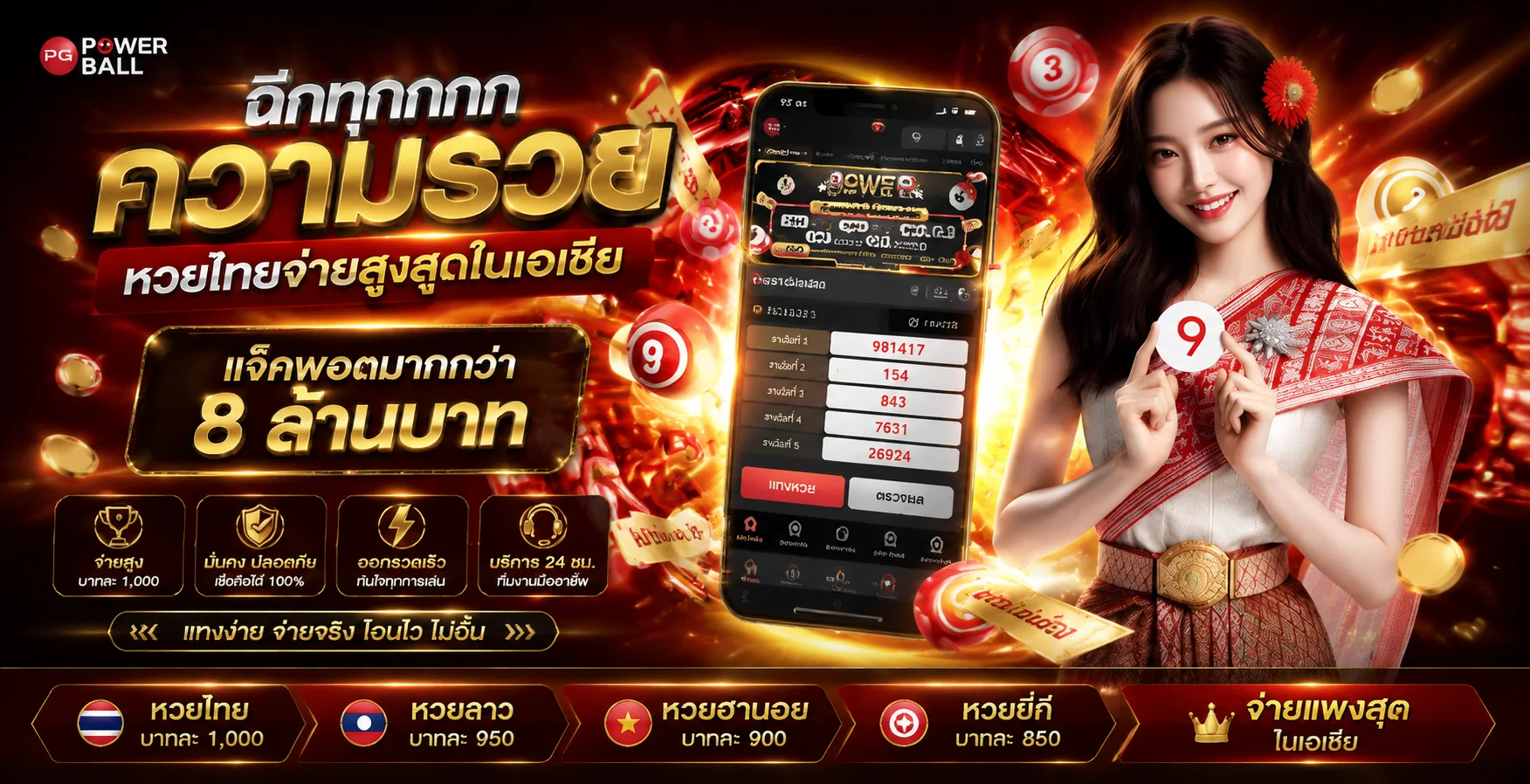 หวยออนไลน์ ELMO555 ซื้อหวยจ่ายเต็มอัตราจ่ายสูง